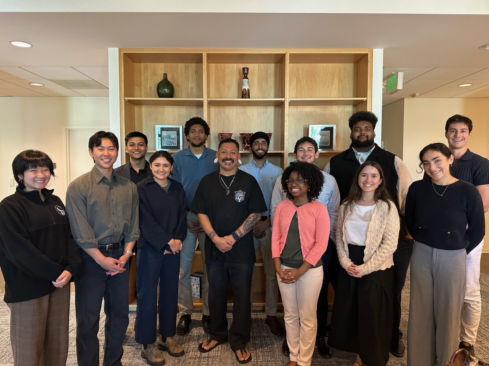 Mike Bravo of Defend Venice with the 68th Class of Coro Fellows in Public Affairs at The California Endowment in Los Angeles, April 2026